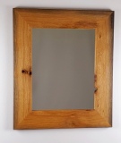 Buffalo River Oak Mirror 22" x 26"